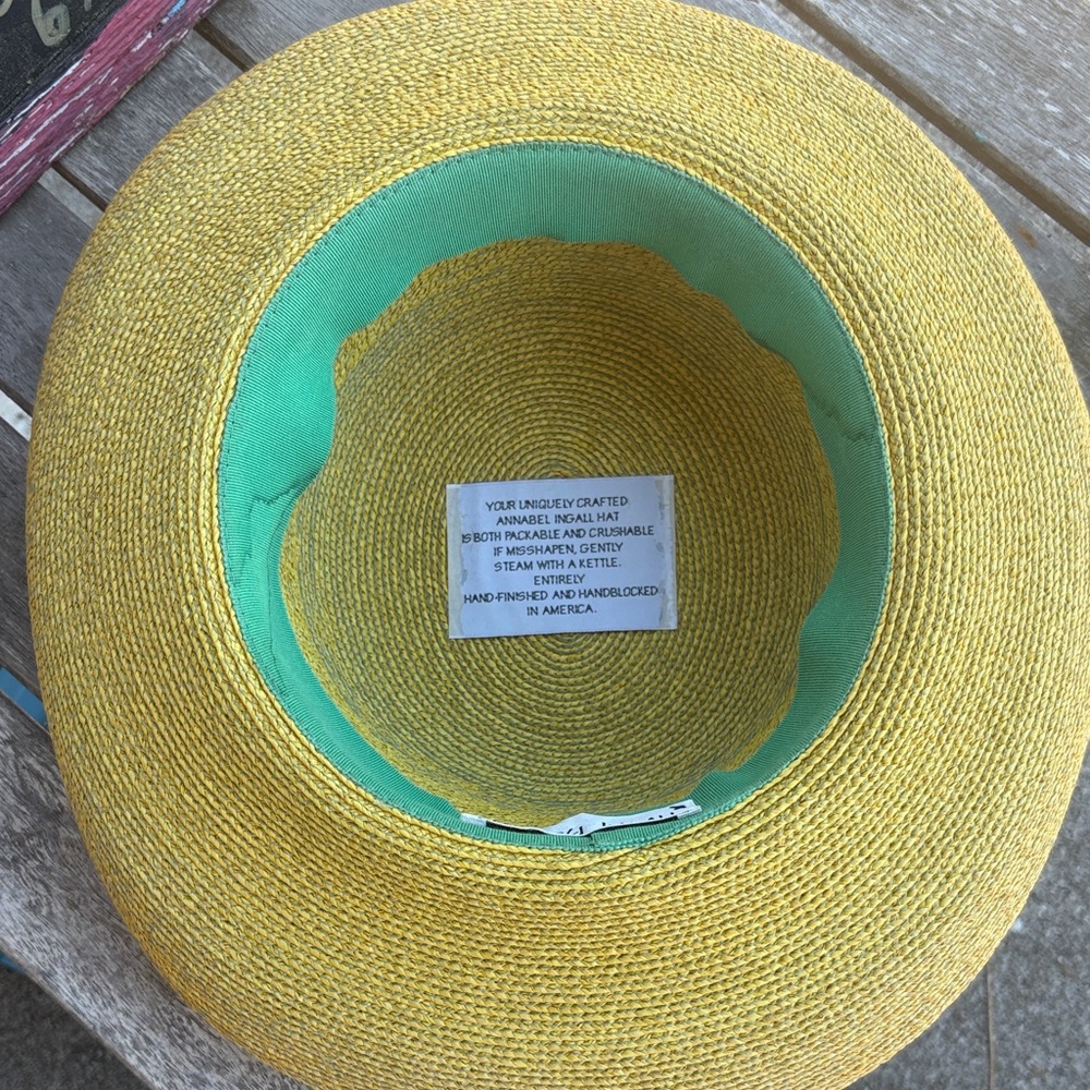 Stylish Natural Straw Sun Hat - Picture 4 of 8